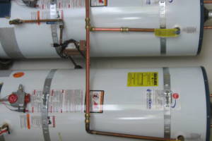 Plumbing Water Heater Dual Unit Upgrades - Plumbing