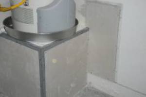 Plumbing Water Heater Replaced Drywall - Plumbing