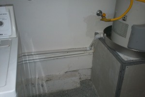 Plumbing Water Heater Replaced Drywall - Plumbing