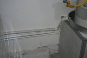 Plumbing Water Heater Replaced Drywall - Plumbing