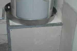 Plumbing Water Heater Replaced Drywall - Plumbing