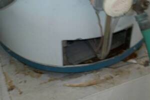 Plumbing Water Heater Replaced Drywall - Plumbing