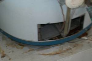 Plumbing Water Heater Replaced Drywall - Plumbing