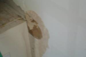 Plumbing Water Heater Replaced Drywall - Plumbing