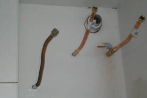 Plumbing Water Heater Replaced Drywall - Plumbing