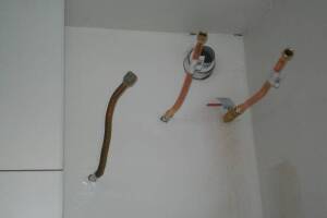 Plumbing Water Heater Replaced Drywall - Plumbing