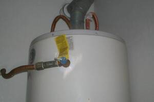 Plumbing Water Heater Replaced Drywall - Plumbing