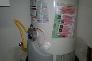 Plumbing Water Heater Replaced Drywall - Plumbing