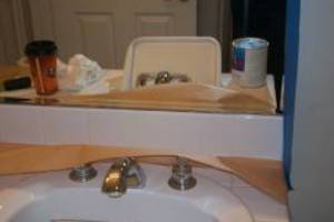 Remodel Bathroom Paint Plumbing Repairs - Remodeling