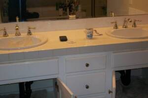 Remodel Bathroom Paint Plumbing Repairs - Remodeling