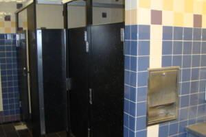 Remodel Bathroom Restroom Partitions Replaced - Remodeling