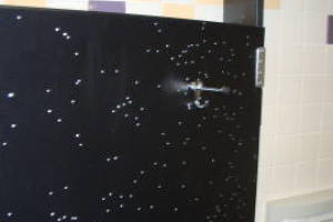 Remodel Bathroom Restroom Partitions Replaced - Remodeling