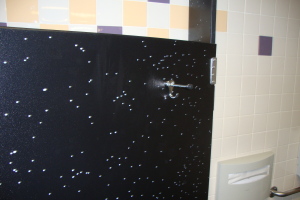Remodel Bathroom Restroom Partitions Replaced - Remodeling