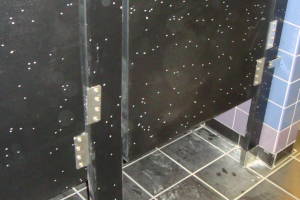 Remodel Bathroom Restroom Partitions Replaced - Remodeling