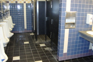 Remodel Bathroom Restroom Partitions Replaced - Remodeling