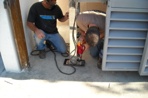Remodel Commercial Equipment Enclosure - Remodeling