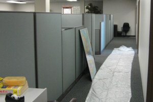 Remodel Commercial Office Paint Breakroom - Remodeling