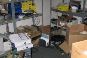 Remodel Commercial Office Paint Breakroom - Remodeling