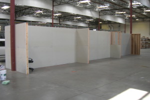 Remodel Commercial Warehouse Enclosure Rooms - Remodeling