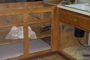 Remodel Kitchen Home Cabinets Flooring - Remodeling