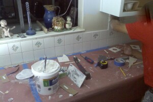 Remodel Kitchen Home Cabinets Flooring - Remodeling