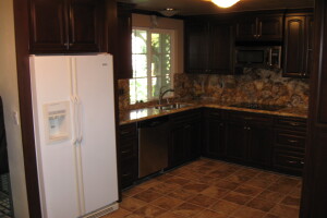 Remodel Kitchen Tile Flooring Cabinets - Remodeling