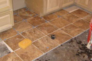 Remodel Kitchen Tile Flooring Cabinets - Remodeling