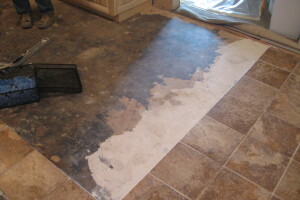 Remodel Kitchen Tile Flooring Cabinets - Remodeling
