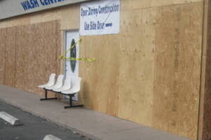 Remodel Renovation Store Front Framing - Remodeling