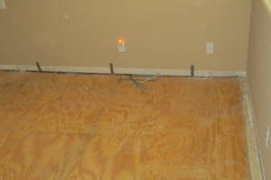 Remodel Renovation Subfloor Replaced - Remodeling