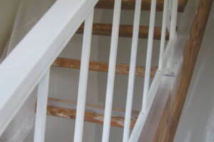 Repair Apartment Carpet Removal Stairs Paint - Repair
