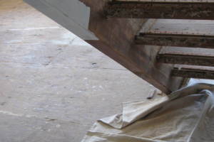 Repair Apartment Carpet Removal Stairs Paint - Repair