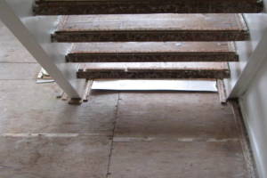 Repair Apartment Carpet Removal Stairs Paint - Repair