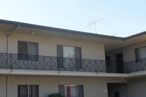 Repair Apartment Fascia Damage Repaint - Repair