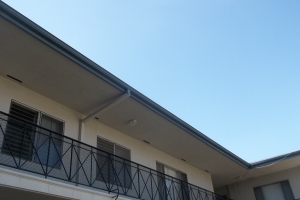 Repair Apartment Fascia Damage Repaint - Repair