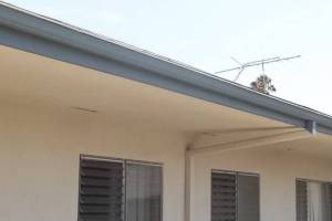 Repair Apartment Fascia Damage Repaint - Repair