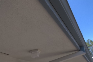 Repair Apartment Fascia Damage Repaint - Repair