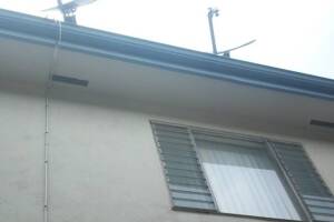 Repair Apartment Fascia Damage Repaint - Repair