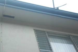 Repair Apartment Fascia Damage Repaint - Repair