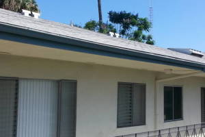 Repair Apartment Fascia Damage Repaint - Repair