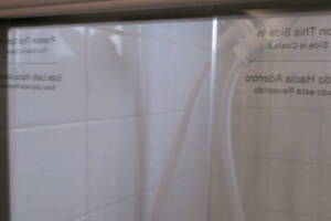 Repair Apartment Shower Door Leak - Repair