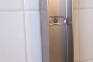 Repair Apartment Shower Door Leak - Repair