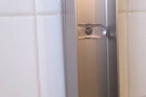 Repair Apartment Shower Door Leak - Repair