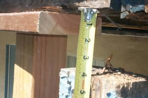 Repair Apartment Stairs Support Beam Paint - Repair