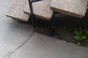 Repair Apartment Stairs Support Beam Paint - Repair