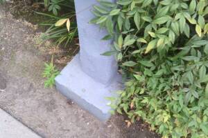 Repair Apartment Stairs Support Beam Paint - Repair