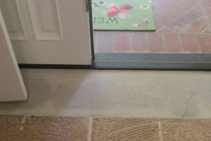 Repair Door Home Front Threshold - Repair