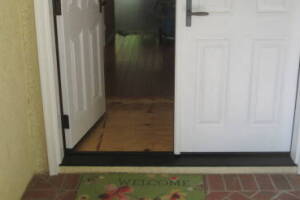 Repair Door Home Front Threshold - Repair