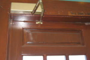 Repair Door Retail Closer Replaced - Repair