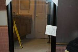 Repair Assembly Hanging Bathroom Mirror - Repair